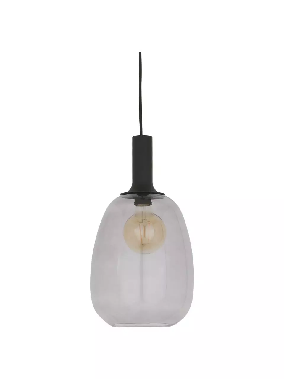 Nordlux Kleine Pendelleuchte Alton aus Glas, Ø 23 x H 43 cm 3 Nordlux Kleine Pendelleuchte Alton aus Glas, Ø 23 x H 43 cm