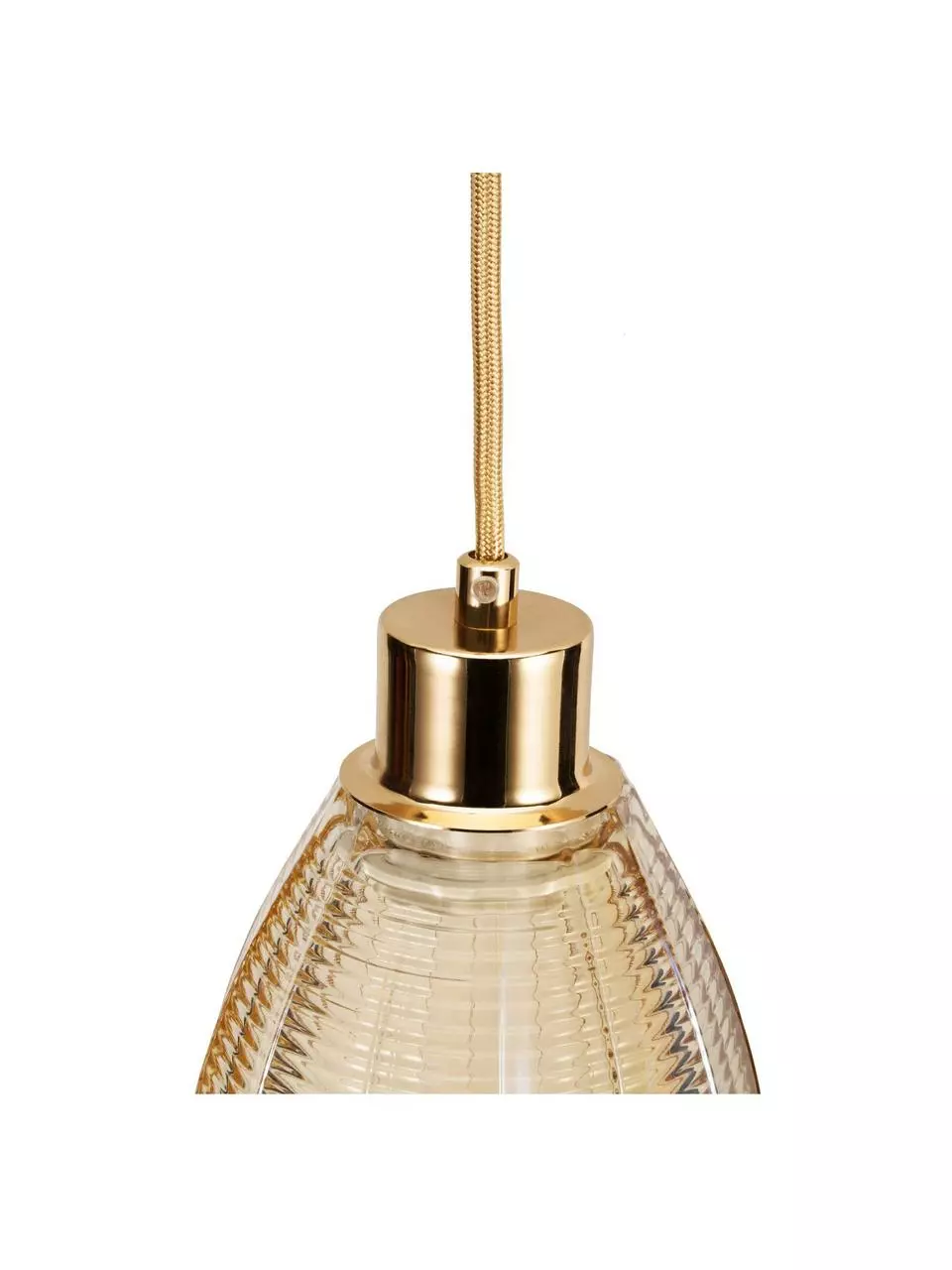 Pauleen Kleine Pendelleuchte Gleaming Gold aus Glas, Ø 13 x H 14 cm 8 Pauleen Kleine Pendelleuchte Gleaming Gold aus Glas, Ø 13 x H 14 cm – Bild 6