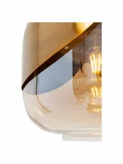 Kare Design Kleine Pendelleuchte Golden Goblet aus Glas, Ø 25 cm -Leuchten Verkaufsladen Kleine Pendelleuchte Golden Goblet aus Glas 5