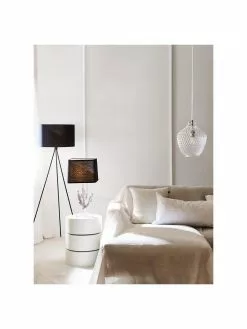 Westwing Collection Kleine Pendelleuchte Lee aus Glas, Ø 27 x H 33 cm -Leuchten Verkaufsladen Kleine Pendelleuchte Lee aus Glas 7