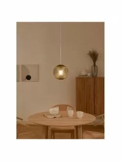 Westwing Collection Kleine Pendelleuchte Lorna aus Glas, Ø 25 cm 12 Westwing Collection Kleine Pendelleuchte Lorna aus Glas, Ø 25 cm -Leuchten Verkaufsladen Kleine Pendelleuchte Lorna aus Glas 4