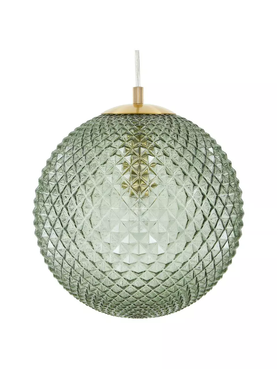 Westwing Collection Kleine Pendelleuchte Lorna aus Glas, Ø 25 cm 3 Westwing Collection Kleine Pendelleuchte Lorna aus Glas, Ø 25 cm