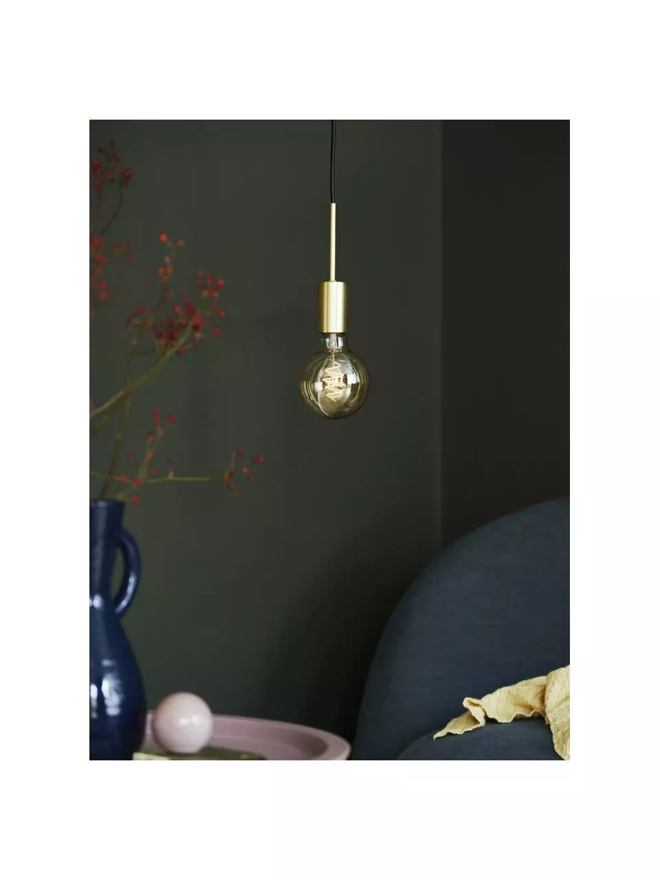 Nordlux Kleine Pendelleuchte Paco, Ø 4 x H 17 cm 4 Nordlux Kleine Pendelleuchte Paco, Ø 4 x H 17 cm – Bild 2