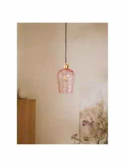 Westwing Collection Kleine Pendelleuchte Rania in Rosa, Ø 14 x H 20 cm 10 Westwing Collection Kleine Pendelleuchte Rania in Rosa, Ø 14 x H 20 cm -Leuchten Verkaufsladen Kleine Pendelleuchte Rania in Rosa 2