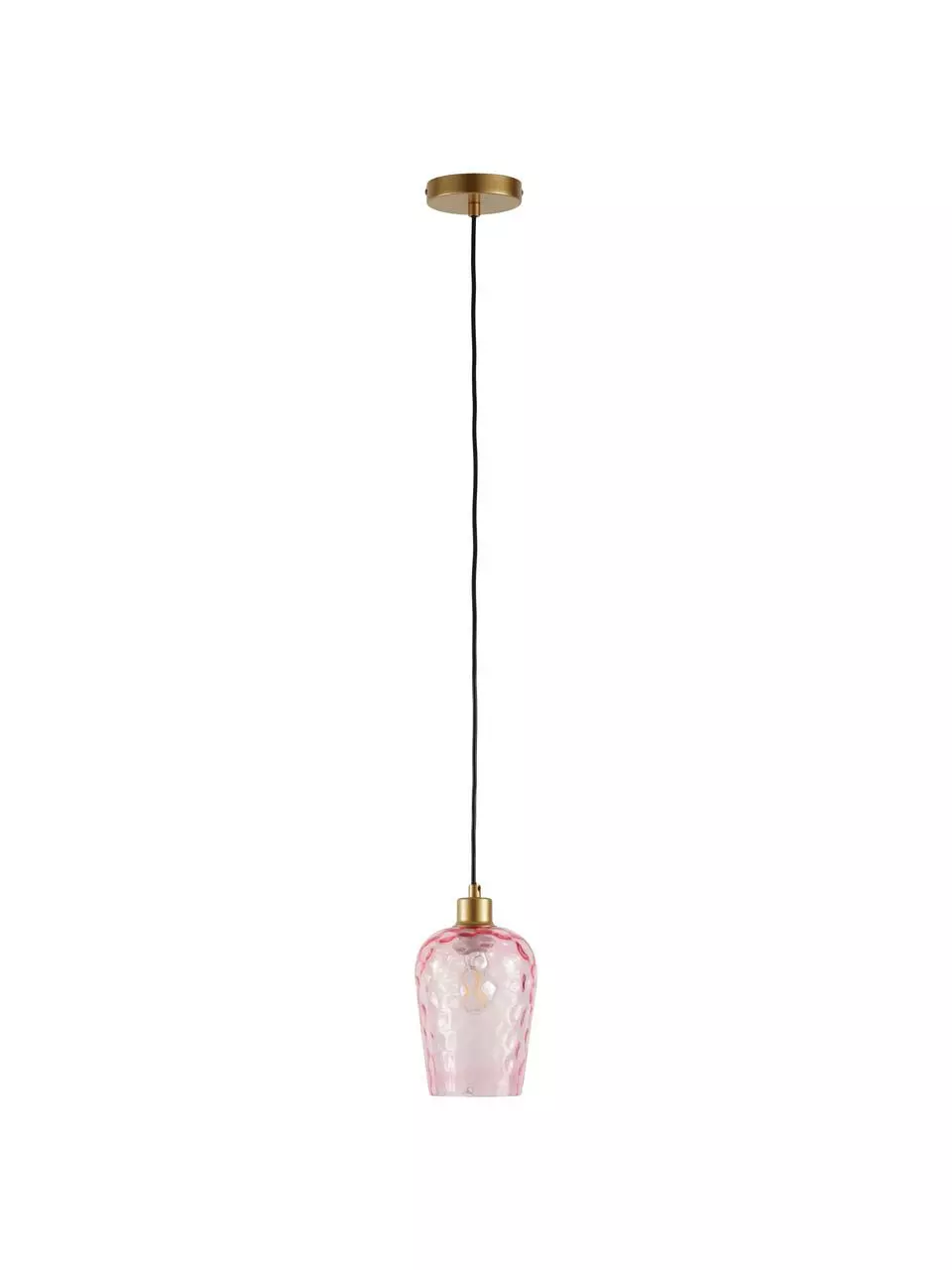 Westwing Collection Kleine Pendelleuchte Rania in Rosa, Ø 14 x H 20 cm 8 Westwing Collection Kleine Pendelleuchte Rania in Rosa, Ø 14 x H 20 cm – Bild 6