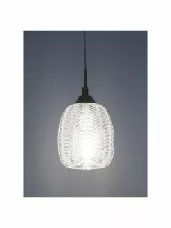 Kleine Pendelleuchte Vario aus satiniertem Glas, Ø 14 x 24 cm -Leuchten Verkaufsladen Kleine Pendelleuchte Vario aus satiniertem Glas 5