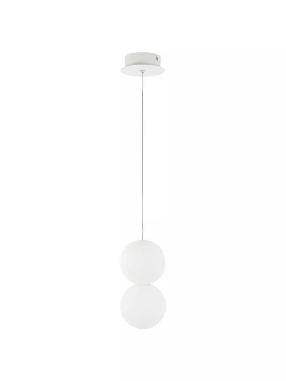 Kleine Pendelleuchte Zero aus Glas und Beton, Ø 10 x H 20 cm 7 Kleine Pendelleuchte Zero aus Glas und Beton, Ø 10 x H 20 cm – Bild 5