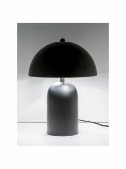 Westwing Collection Kleine Retro-Tischlampe Walter in Schwarz, Ø 25 x H 33 cm -Leuchten Verkaufsladen Kleine Retro Tischlampe Walter in Schwarz 4