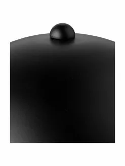 Westwing Collection Kleine Retro-Tischlampe Walter in Schwarz, Ø 25 x H 33 cm -Leuchten Verkaufsladen Kleine Retro Tischlampe Walter in Schwarz 5