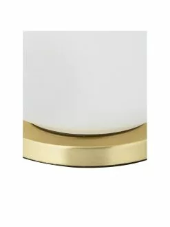 Westwing Collection Kleine Tischlampe Beth aus Opalglas, Ø 25 x H 26 cm -Leuchten Verkaufsladen Kleine Tischlampe Beth aus Opalglas 5