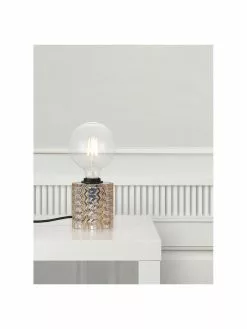 Nordlux Kleine Tischlampe Hollywood aus Glas, Ø 11 x H 13 cm -Leuchten Verkaufsladen Kleine Tischlampe Hollywood aus Glas 4