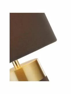 Searchlight Kleine Tischlampe Loko aus Samt, Ø 18 x H 33 cm 13 Searchlight Kleine Tischlampe Loko aus Samt, Ø 18 x H 33 cm -Leuchten Verkaufsladen Kleine Tischlampe Loko aus Samt 5