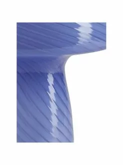 Bahne Kleine Tischlampe Mushroom aus Glas in Blau, Ø 19 x H 23 cm -Leuchten Verkaufsladen Kleine Tischlampe Mushroom aus Glas in Blau 3