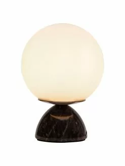 Pauleen Kleine Tischlampe Shining Pearl mit Marmorfuß, Ø 15 x H 21 cm -Leuchten Verkaufsladen Kleine Tischlampe Shining Pearl mit Marmorfuss 4