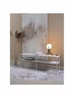 Westwing Collection Kleine Tripod Tischlampe Erik mit Glasschirm, Ø 15 x H 33 cm 10 Westwing Collection Kleine Tripod Tischlampe Erik mit Glasschirm, Ø 15 x H 33 cm -Leuchten Verkaufsladen Kleine Tripod Tischlampe Erik mit Glasschirm 2