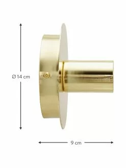 Westwing Collection Kleine Wand- und Deckenspot Percy aus Metall, Ø 14 cm, T 9 cm -Leuchten Verkaufsladen Kleine Wand und Deckenspot Percy aus Metall 2