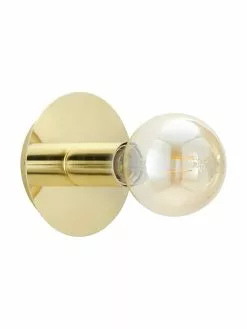 Westwing Collection Kleine Wand- und Deckenspot Percy aus Metall, Ø 14 cm, T 9 cm