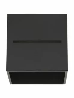 Kleine Wandleuchte Lorum in Schwarz, B 10 x H 10 cm -Leuchten Verkaufsladen Kleine Wandleuchte Lorum in Schwarz 4