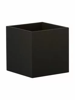 Kleine Wandleuchte Quad in Schwarz, B 10 x H 10 cm