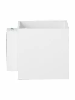 Kleine Wandleuchte Quad in Weiß, B 10 x H 10 cm -Leuchten Verkaufsladen Kleine Wandleuchte Quad in Weiss 3