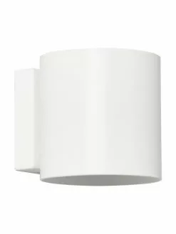 Kleine Wandleuchte Roda in Weiß, B 10 x H 10 cm -Leuchten Verkaufsladen Kleine Wandleuchte Roda in Weiss 3