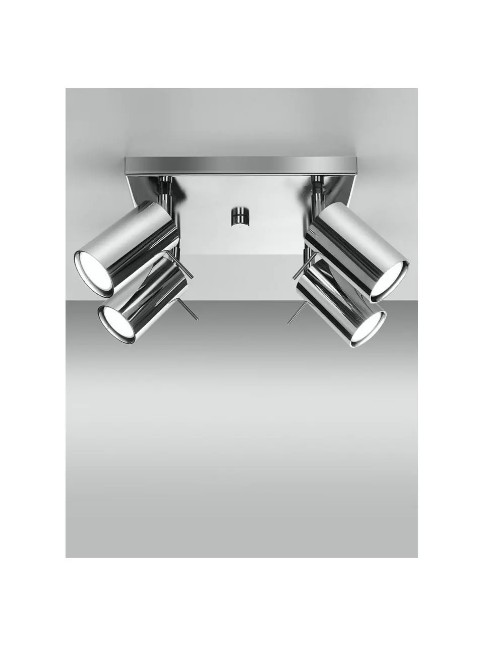 Kleiner Deckenstrahler Etna in Chrom, B 25 x H 15 cmNur noch wenige verfügbar 4 Kleiner Deckenstrahler Etna in Chrom, B 25 x H 15 cmNur noch wenige verfügbar – Bild 2