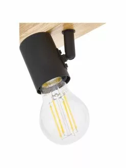 Kleiner Deckenstrahler Townshend aus Holz, B 30 x H 13 cmNur noch wenige verfügbar -Leuchten Verkaufsladen Kleiner Deckenstrahler Townshend aus Holz 5