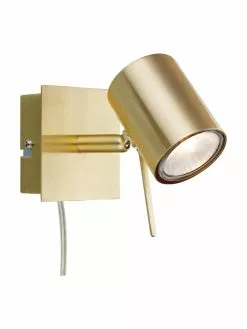 Markslöjd Kleiner Verstellbarer Wandstrahler Hyssna mit Stecker, T 15 x H 9 cm