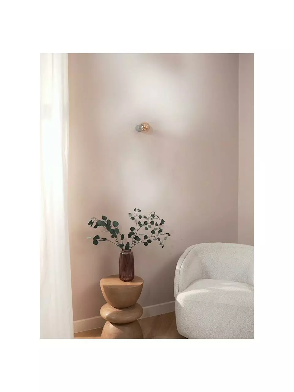 Westwing Collection Kleiner Wand- und Deckenspot Chanty in Mattgrau, Ø 6 cm, T 7 cm 4 Westwing Collection Kleiner Wand- und Deckenspot Chanty in Mattgrau, Ø 6 cm, T 7 cm – Bild 2