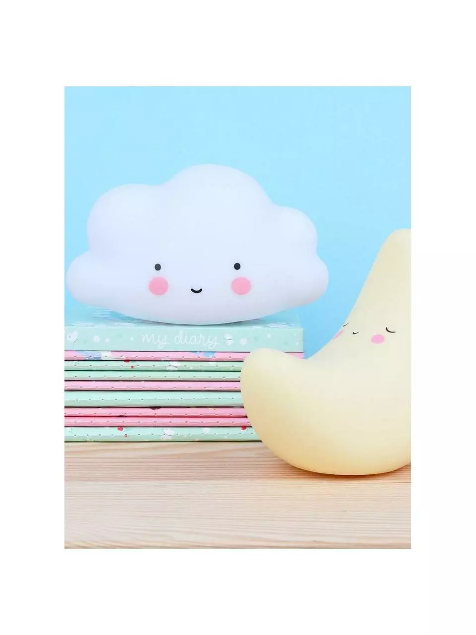 A Little Lovely Company Kleines LED-Leuchtobjekt Cloud mit Timer, B 17 x H 10 cm 4 A Little Lovely Company Kleines LED-Leuchtobjekt Cloud mit Timer, B 17 x H 10 cm – Bild 2