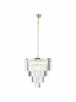 Kronleuchter Gracja in Gold, Ø 39 x H 42 cm -Leuchten Verkaufsladen Kronleuchter Gracja in Gold 4