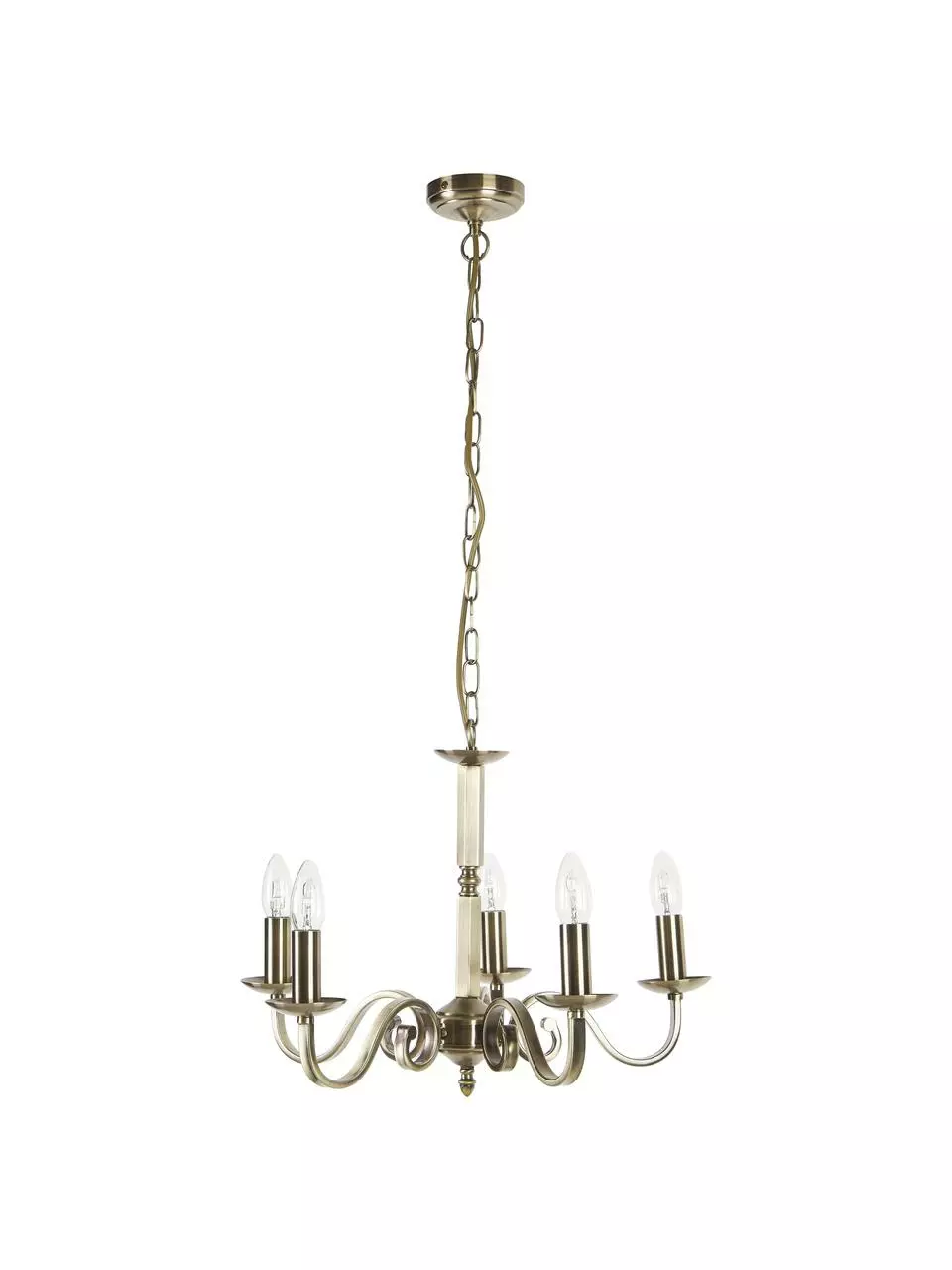 Searchlight Kronleuchter Richmond mit Antik-Finish, Ø 52 x H 56 cmNur noch wenige verfügbar 6 Searchlight Kronleuchter Richmond mit Antik-Finish, Ø 52 x H 56 cmNur noch wenige verfügbar – Bild 4