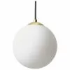 Westwing Collection Kugel-Pendelleuchte Beth aus Opalglas, Ø 20 cm 1 Westwing Collection Kugel-Pendelleuchte Beth aus Opalglas, Ø 20 cm -Leuchten Verkaufsladen Kugel Pendelleuchte Beth aus Opalglas