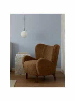 Westwing Collection Kugel-Pendelleuchte Beth aus Opalglas, Ø 20 cm -Leuchten Verkaufsladen Kugel Pendelleuchte Beth aus Opalglas 2