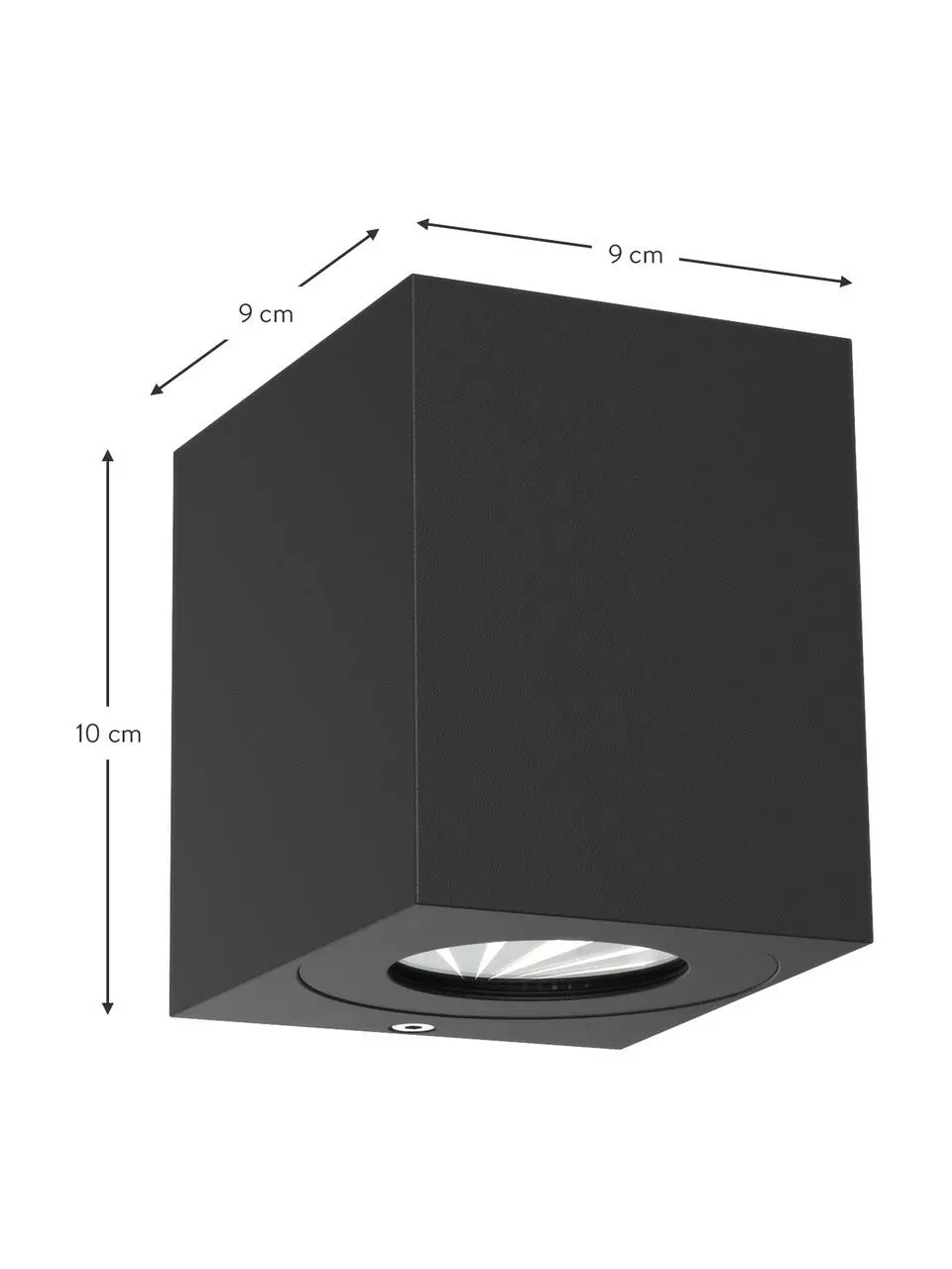 Nordlux LED-Außenwandleuchte Canto Kubi mit verstellbarem Lichtkegel, B 9 x H 10 cm 5 Nordlux LED-Außenwandleuchte Canto Kubi mit verstellbarem Lichtkegel, B 9 x H 10 cm – Bild 3