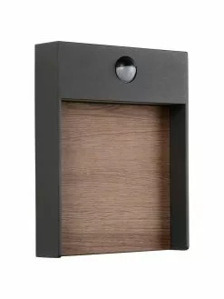 Lucide LED-Außenwandleuchte Jellum mit Bewegungsmelder, B 18 x H 23 cm -Leuchten Verkaufsladen LED Aussenwandleuchte Jellum mit Bewegungsmelder 3