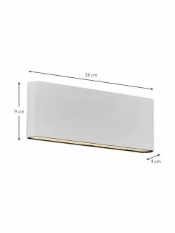 Nordlux LED-Außenwandleuchte Kinver, B 26 x H 9 cm 10 Nordlux LED-Außenwandleuchte Kinver, B 26 x H 9 cm -Leuchten Verkaufsladen LED Aussenwandleuchte Kinver 8