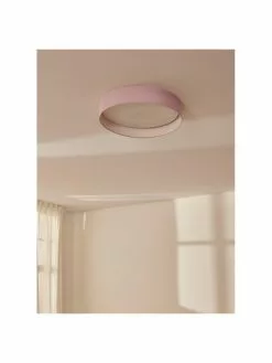Westwing Collection LED-Deckenleuchte Helen in Altrosa, Ø 35 x H 7 cm -Leuchten Verkaufsladen LED Deckenleuchte Helen in Altrosa 2