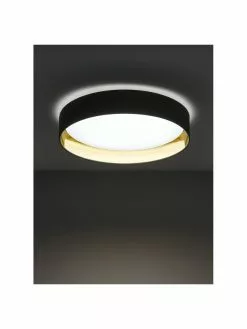 Westwing Collection LED-Deckenleuchte Mallory in Grün, Ø 41 x H 10 cm -Leuchten Verkaufsladen LED Deckenleuchte Mallory in Grun 2