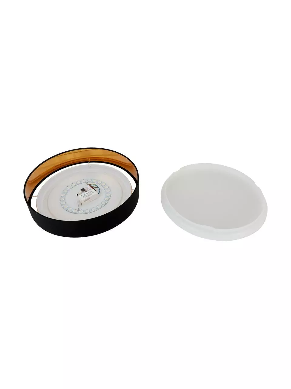 Westwing Collection LED-Deckenleuchte Mallory in Schwarz, Ø 41 x H 10 cm 6 Westwing Collection LED-Deckenleuchte Mallory in Schwarz, Ø 41 x H 10 cm – Bild 4