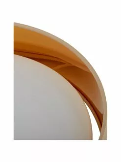 Westwing Collection LED-Deckenleuchte Mallory in Taupe, Ø 41 x H 10 cm -Leuchten Verkaufsladen LED Deckenleuchte Mallory in Taupe 3