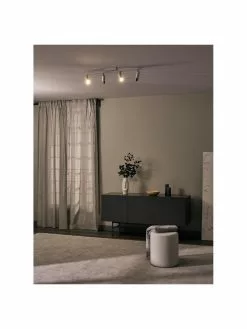 Westwing Collection LED-Deckenstrahler Bobby in Weiß-Gold, B 86 x H 13 cm -Leuchten Verkaufsladen LED Deckenstrahler Bobby in Weiss Gold 4