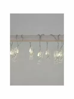 LED-Lichterkette Clippy, 135 cm, 10 Lampions, L 135 cm -Leuchten Verkaufsladen LED Lichterkette Clippy 135 cm 10 Lampions 2