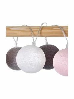 Cotton Ball Lights LED-Lichterkette Colorain, 378 cm, 20 Lampions, L 378 cm -Leuchten Verkaufsladen LED Lichterkette Colorain 378 cm 20 Lampions 35