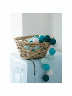 Cotton Ball Lights LED-Lichterkette Colorain, 378 cm, 20 Lampions, L 378 cm -Leuchten Verkaufsladen LED Lichterkette Colorain 378 cm 20 Lampions 42