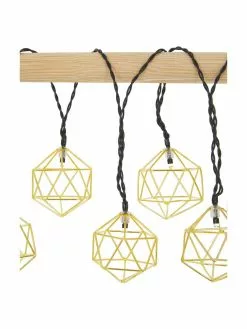 LED-Lichterkette Edge, 525 cm, 10 Lampions, L 525 cm -Leuchten Verkaufsladen LED Lichterkette Edge 525 cm 10 Lampions 3