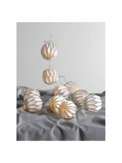 LED-Lichterkette Origami, 275 cm, 10 Lampions, L 275 cm -Leuchten Verkaufsladen LED Lichterkette Origami 275 cm 10 Lampions 5