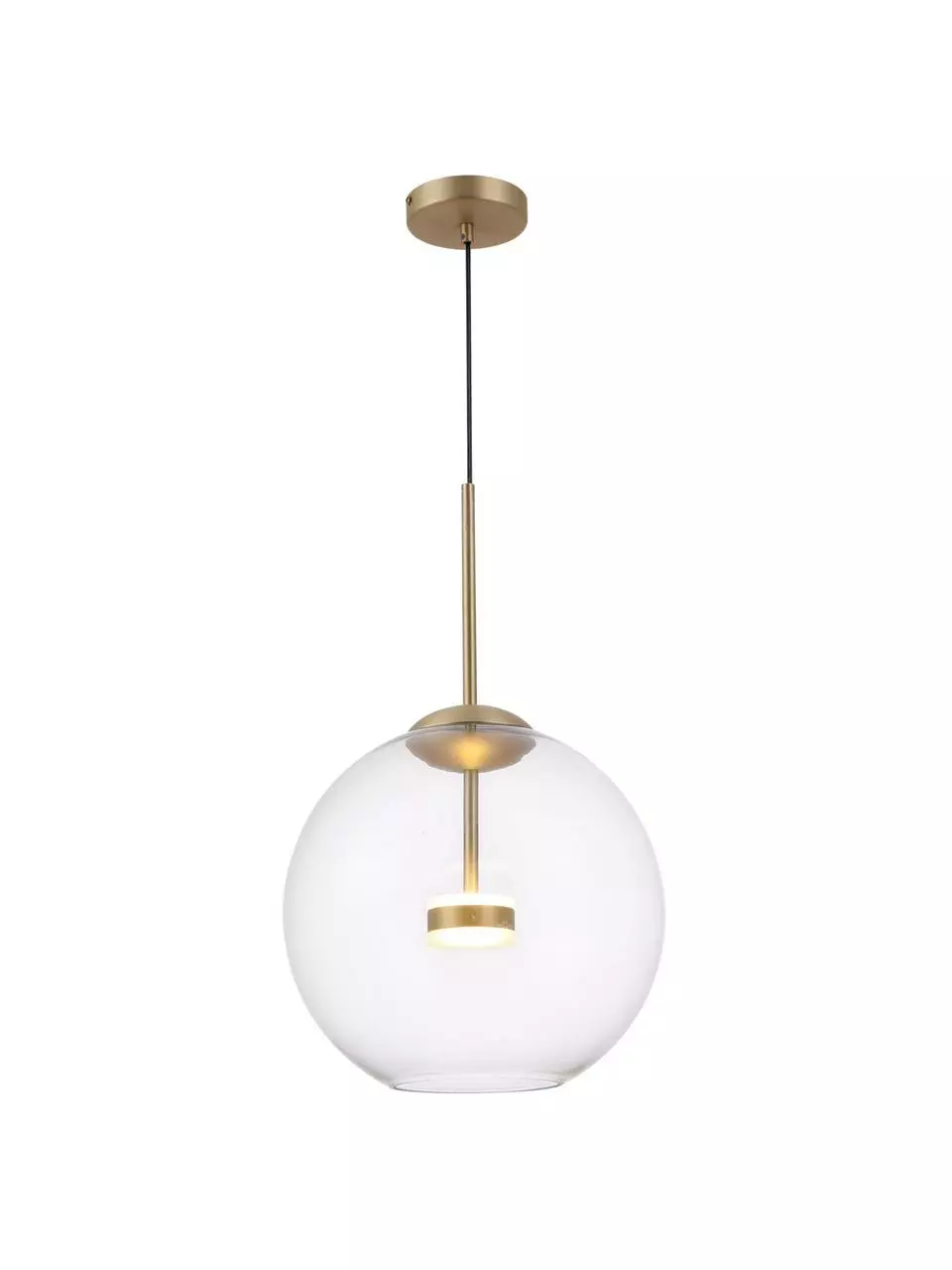 LED-Pendelleuchte Cometa aus Glas, Ø 35 x H 35 cm 5 LED-Pendelleuchte Cometa aus Glas, Ø 35 x H 35 cm – Bild 3