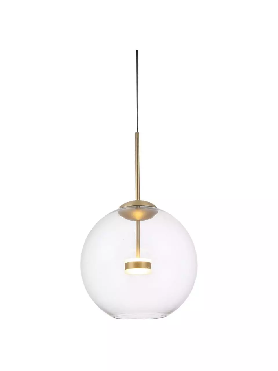 LED-Pendelleuchte Cometa aus Glas, Ø 35 x H 35 cm 3 LED-Pendelleuchte Cometa aus Glas, Ø 35 x H 35 cm