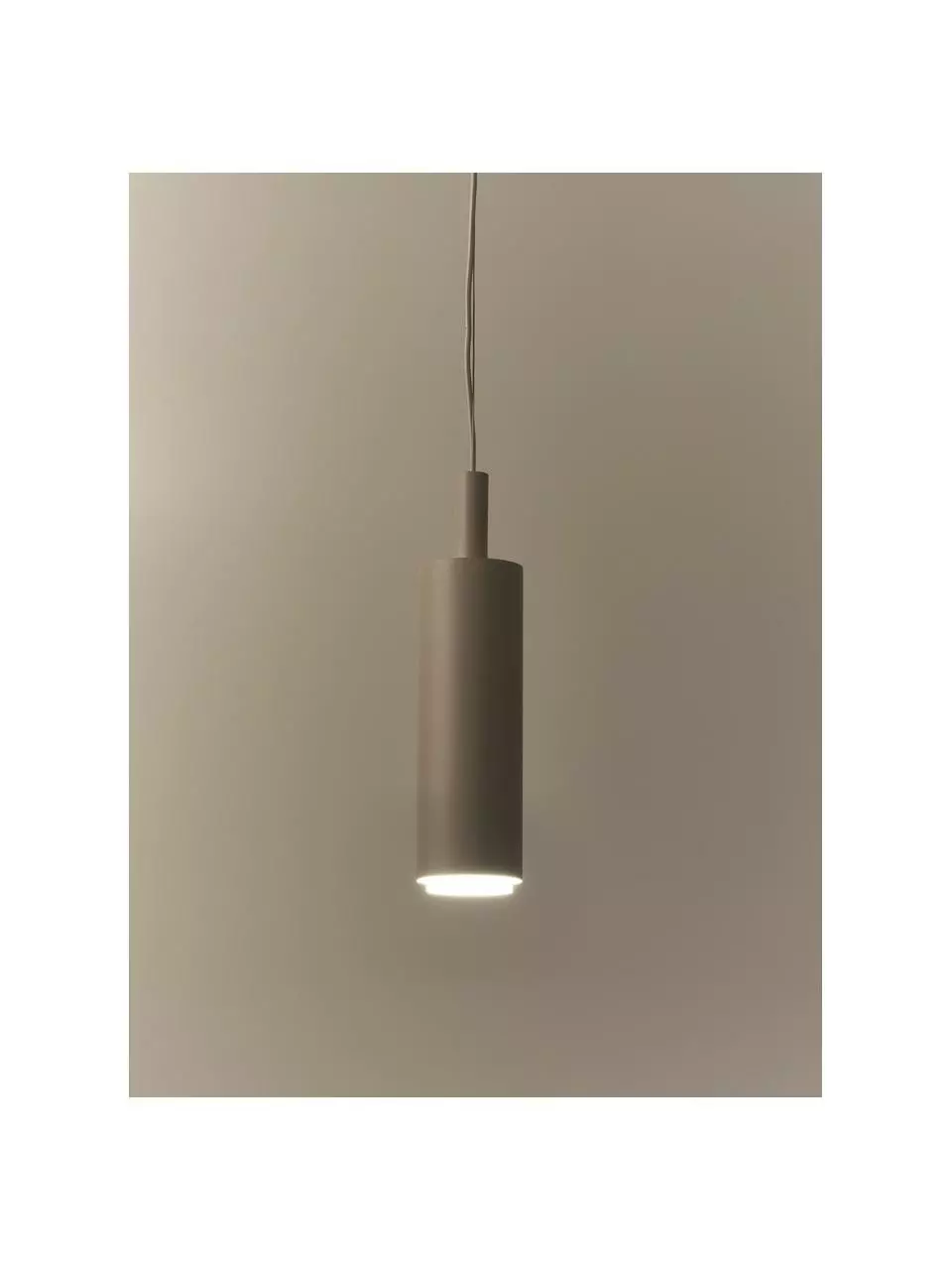 Westwing Collection LED-Pendelleuchte Jari aus Metall in Beige, Ø 10 x H 40 cm 7 Westwing Collection LED-Pendelleuchte Jari aus Metall in Beige, Ø 10 x H 40 cm – Bild 5